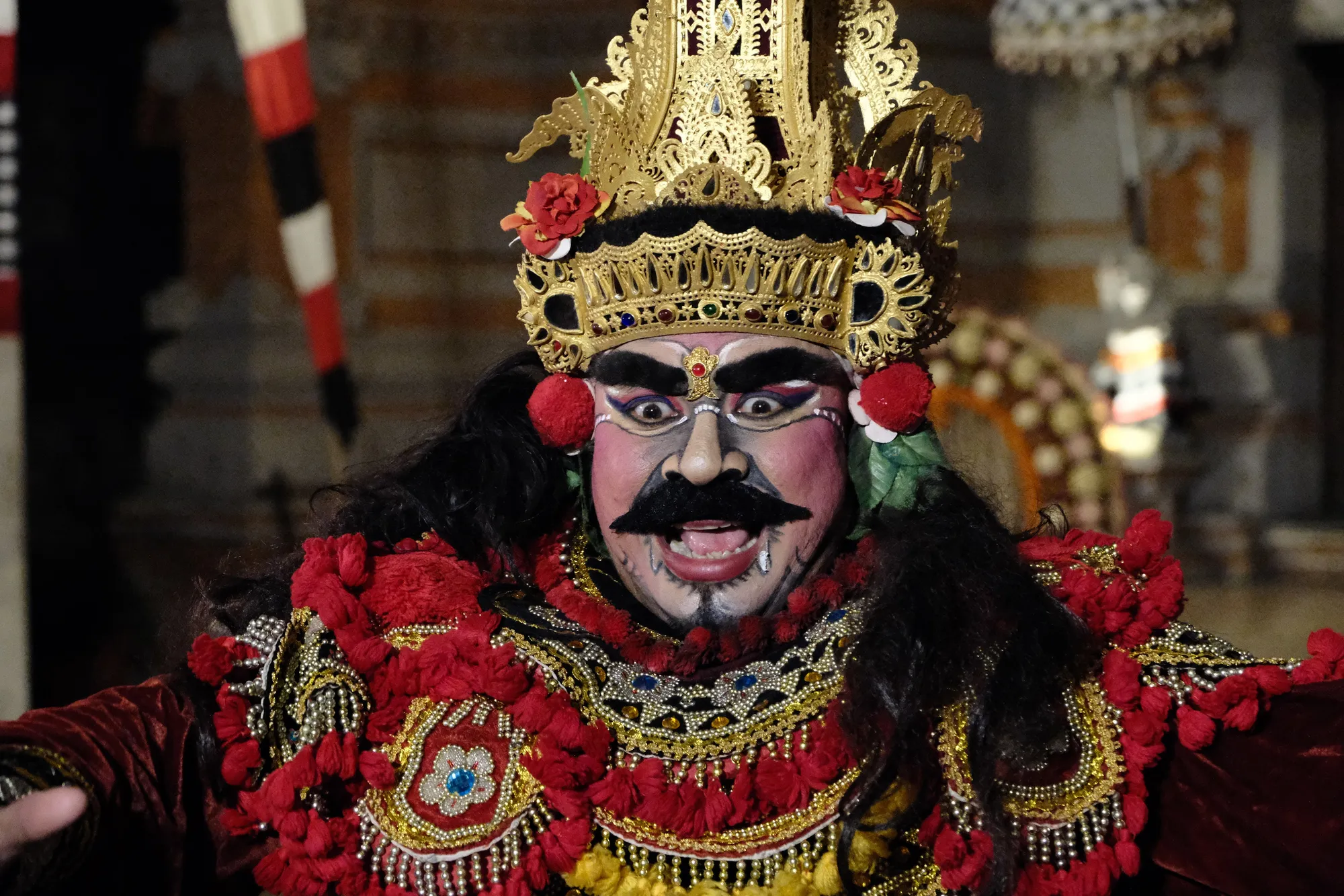 Ravana - the demond king who kidnaps Sita