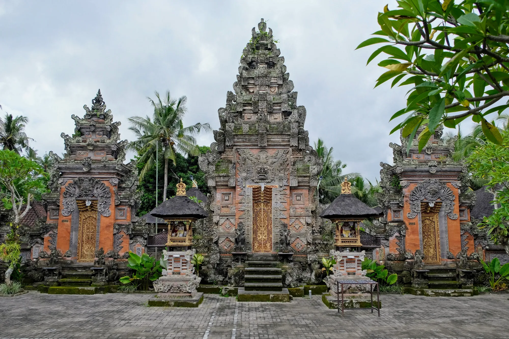 A temple in Celuk, known for its gold and silver craftsmanship